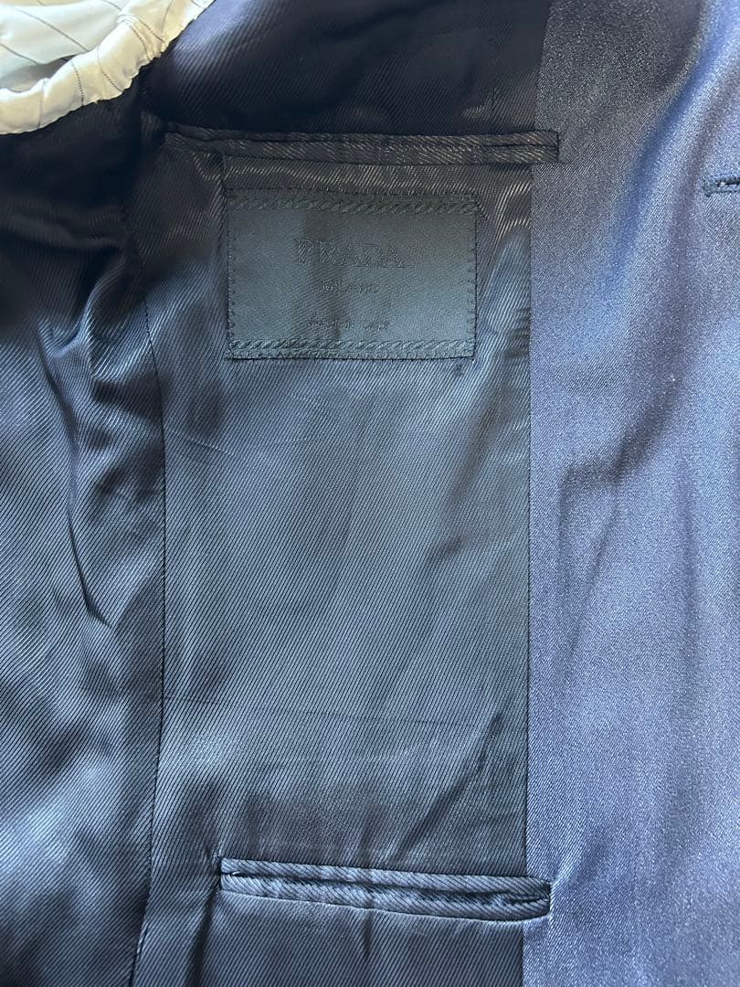 スーツ 1998aw prada wool velcro set up (44)