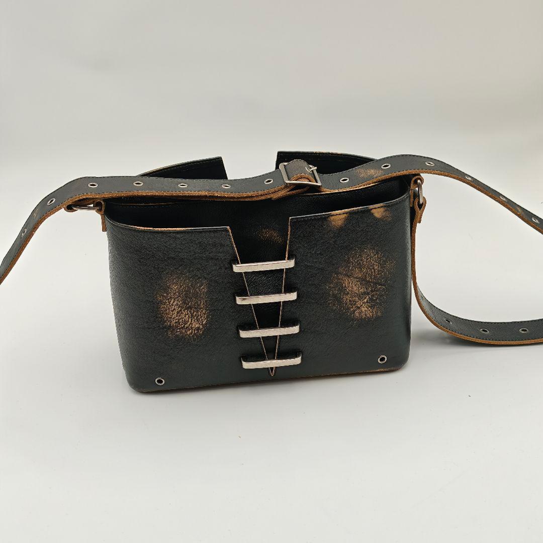 GRANCY ヴィンテージライクレザーバッグ