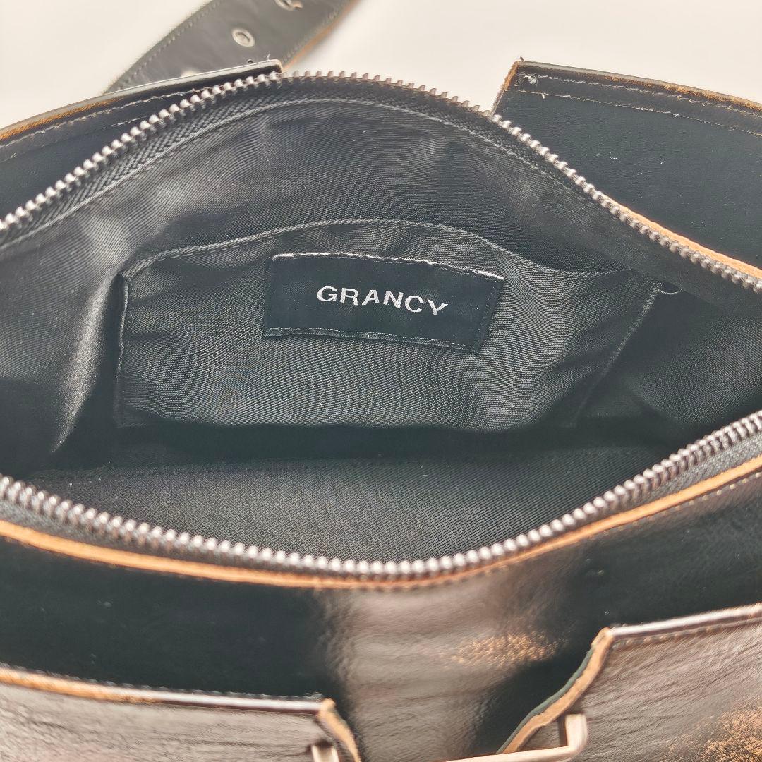 GRANCY ヴィンテージライクレザーバッグ