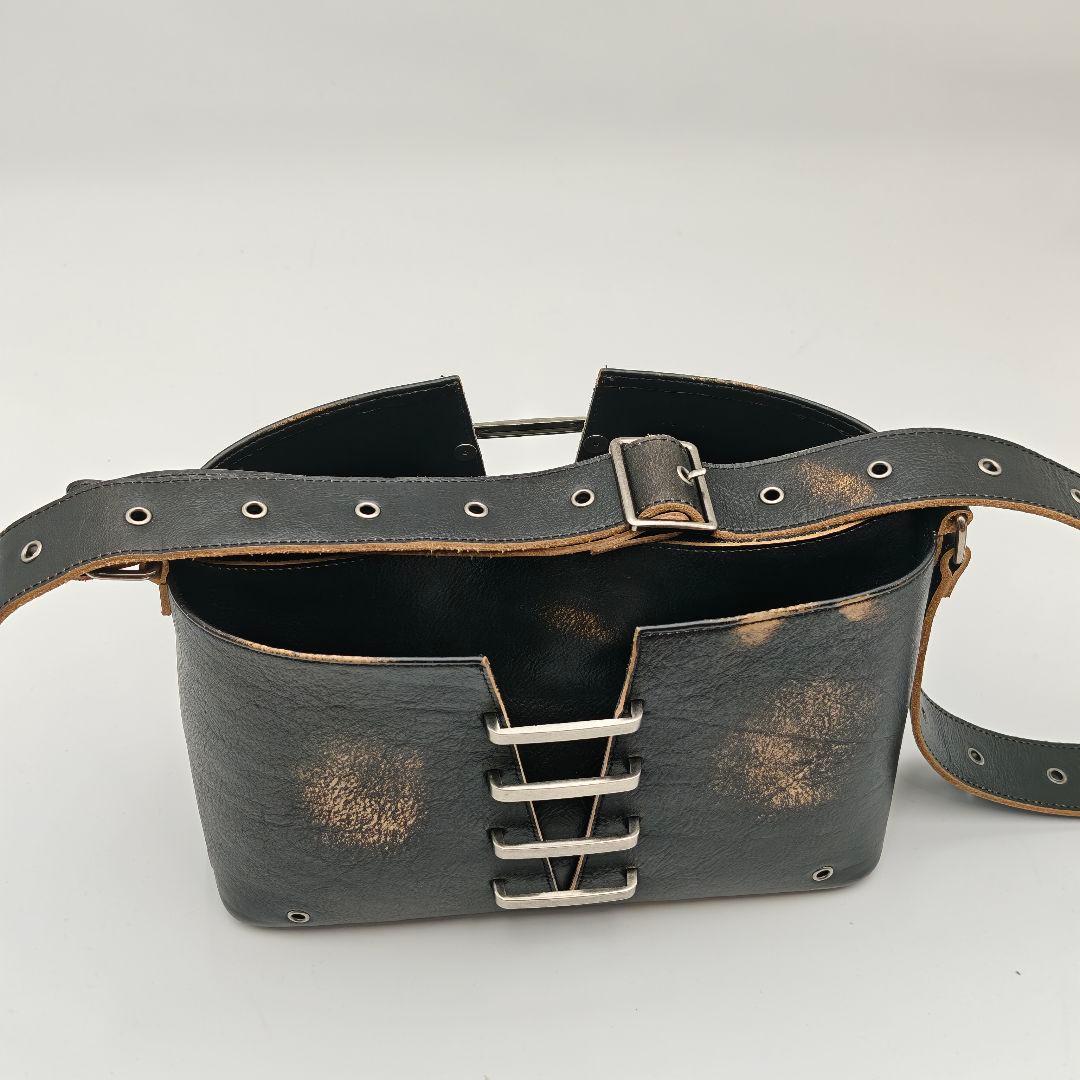 GRANCY ヴィンテージライクレザーバッグ