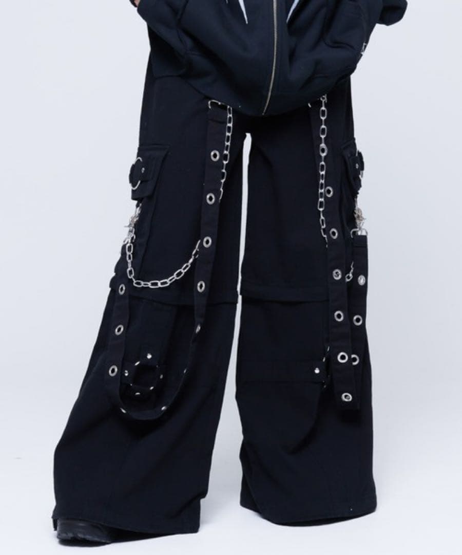 REFLEM レフレム 2WAY アジャスター ワイド ボンテージ パンツ