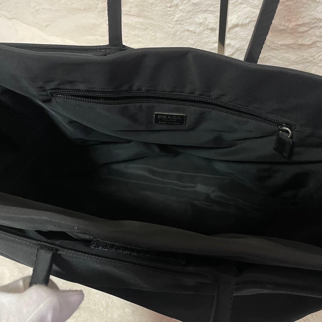 極美品‼️プラダ　PRADA ナイロン　トートバッグ　ビジネスバッグ　黒