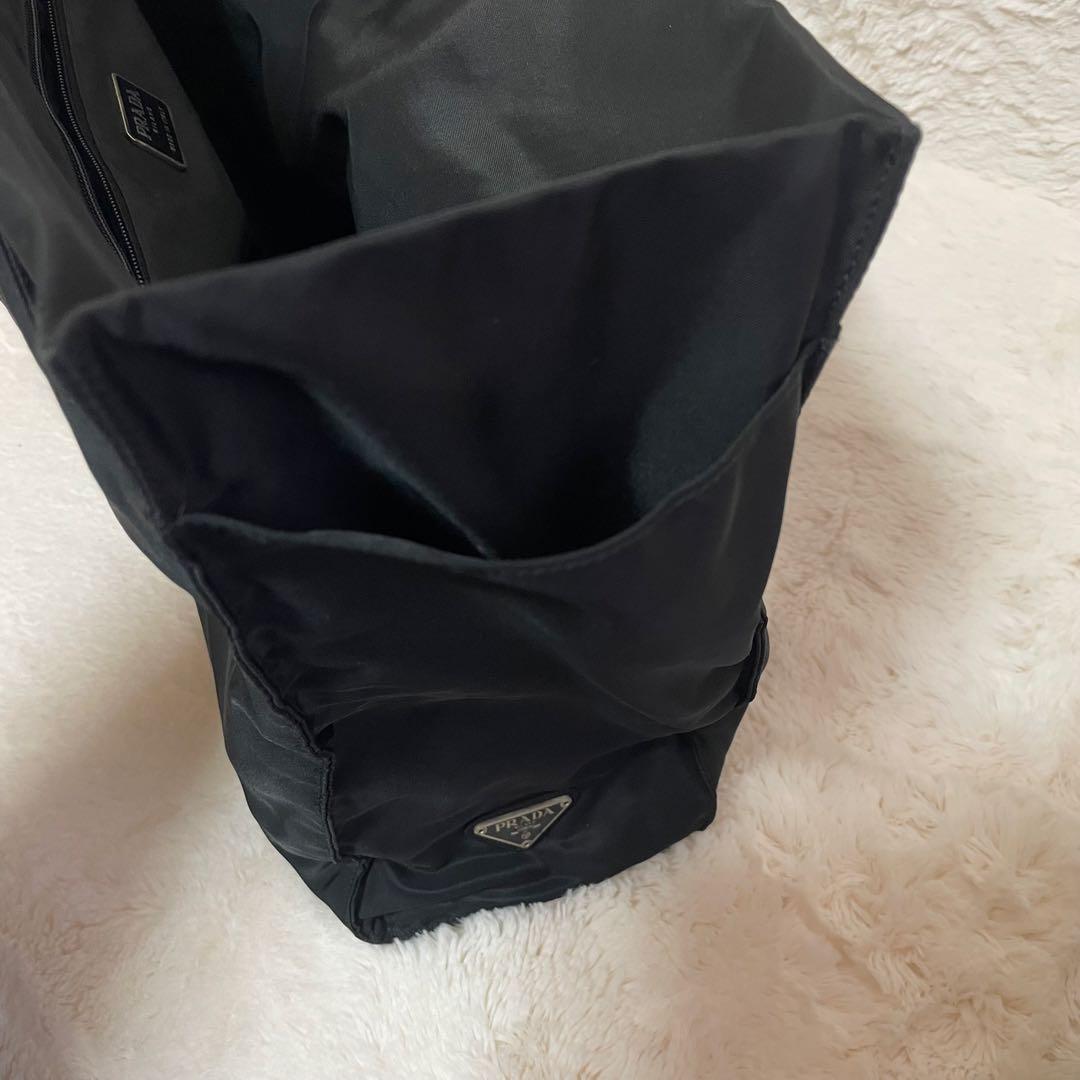 極美品‼️プラダ　PRADA ナイロン　トートバッグ　ビジネスバッグ　黒