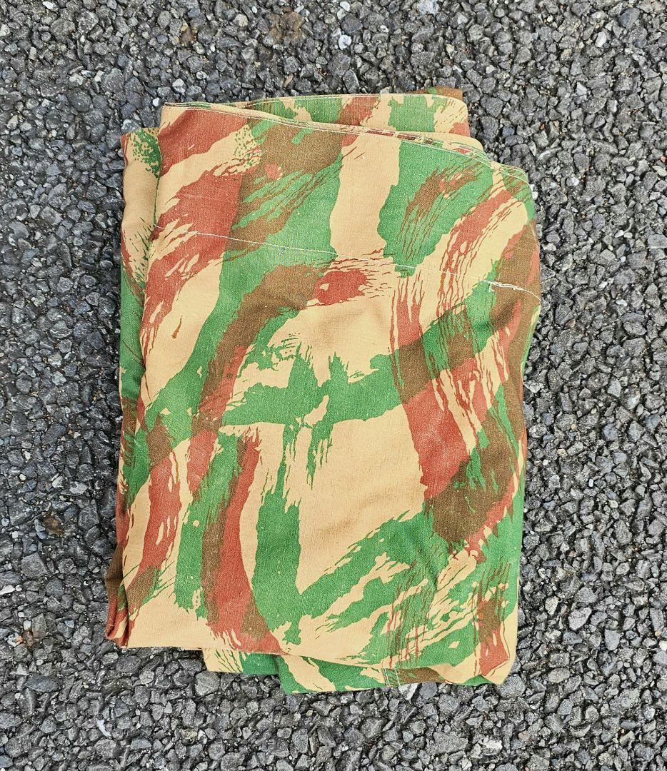 超希少　フランス軍　リザードカモ　パップテント　1枚