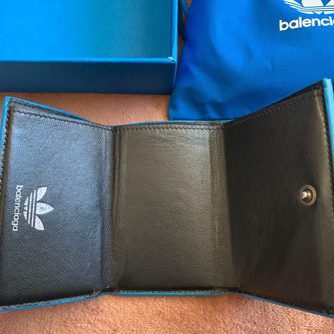 バレンシアガ 3つ折り財布 BALENCIAGA バレンシアガ×アディダス