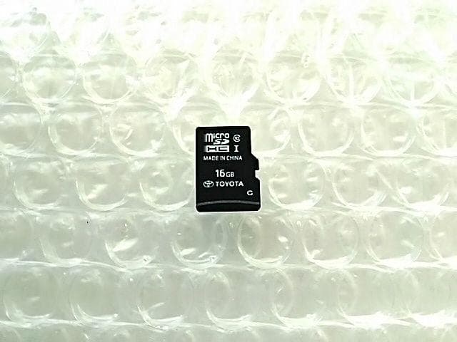 トヨタ 純正 NSZT-W66T 2023年 秋 版 地図データ更新 SDカード