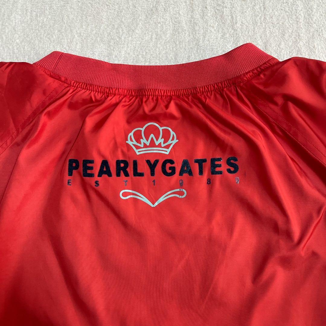 極美品　パーリーゲイツ　ツインスニード 　セット　蓄熱　インナー　ジャケット　赤