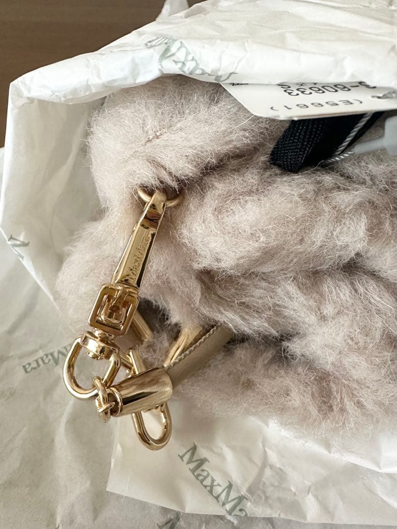 MaxMara マックスマーラ OMBRATO テディベア ミトン 手袋