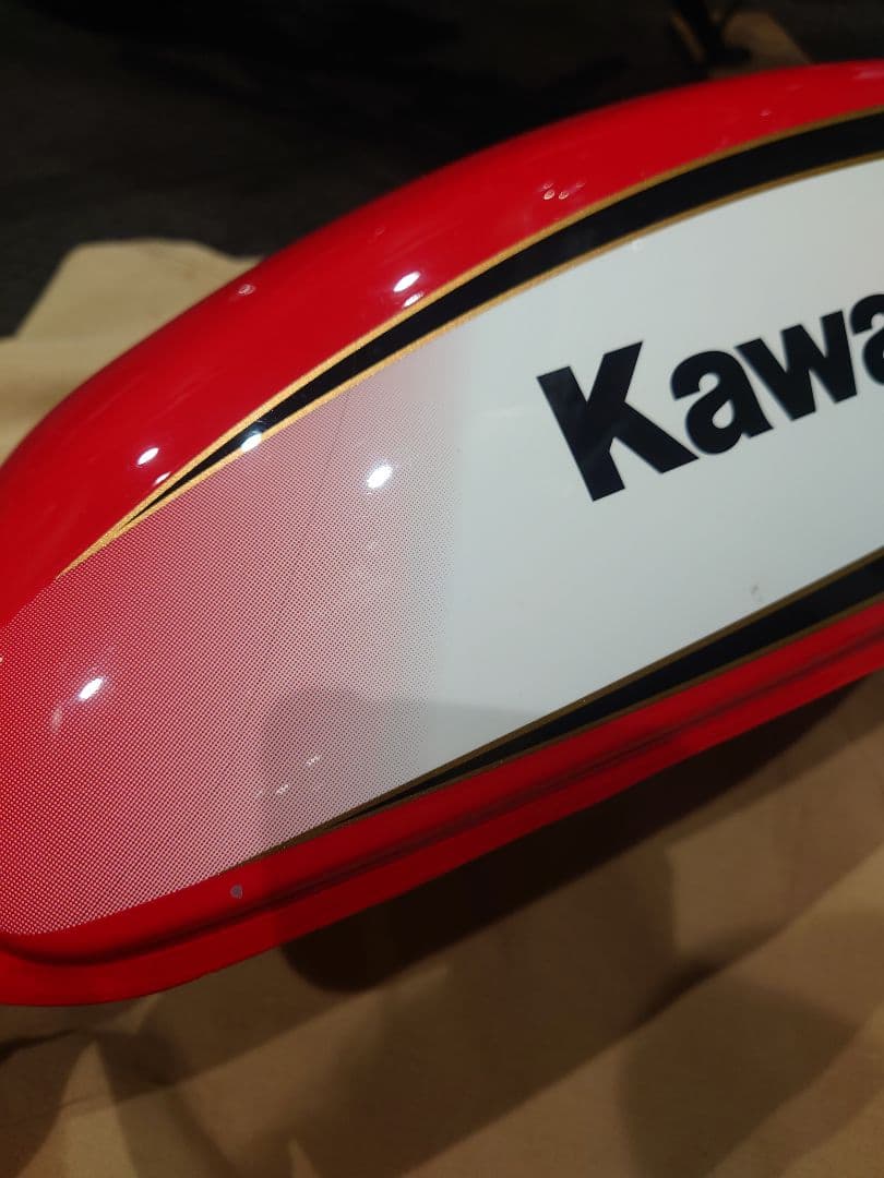 【週末限定！値下げ中】250TR タンク 赤 キャブ車