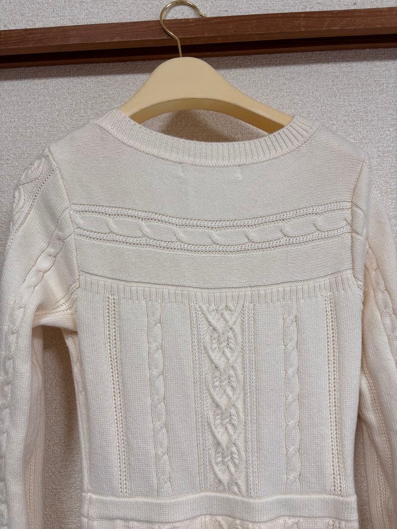 ⚠️早い者勝ち⚠️Cecily Cable Knit Dress herlipto