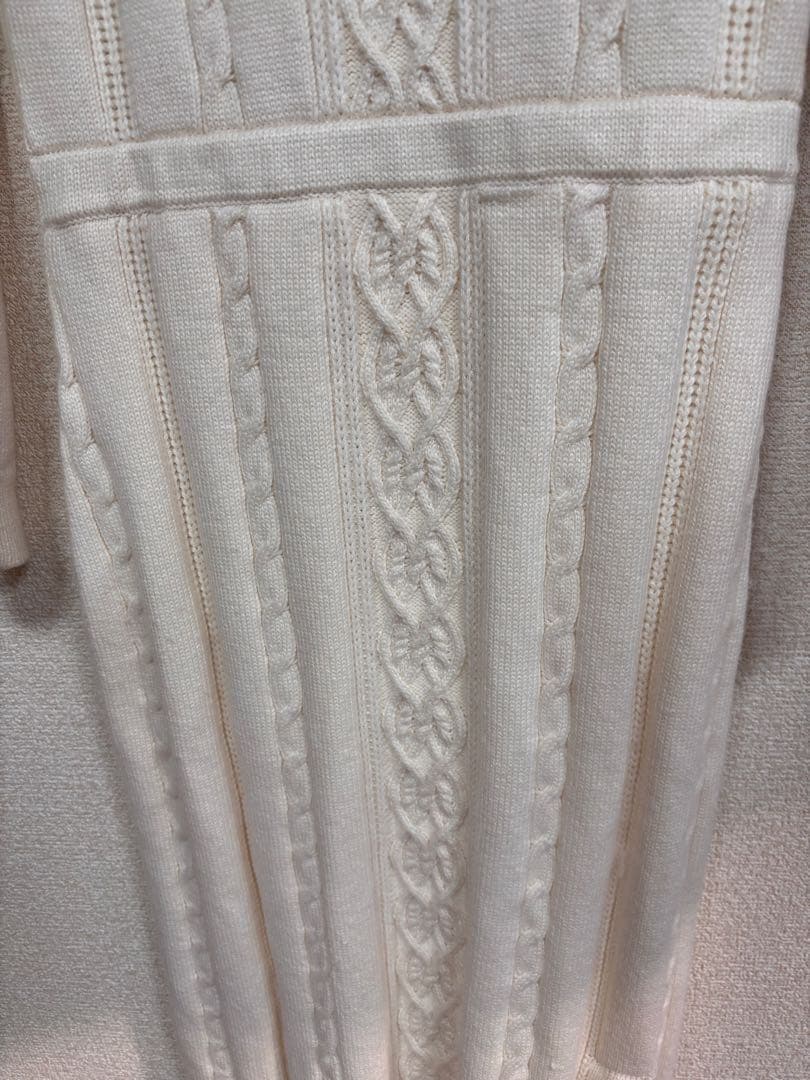 ⚠️早い者勝ち⚠️Cecily Cable Knit Dress herlipto
