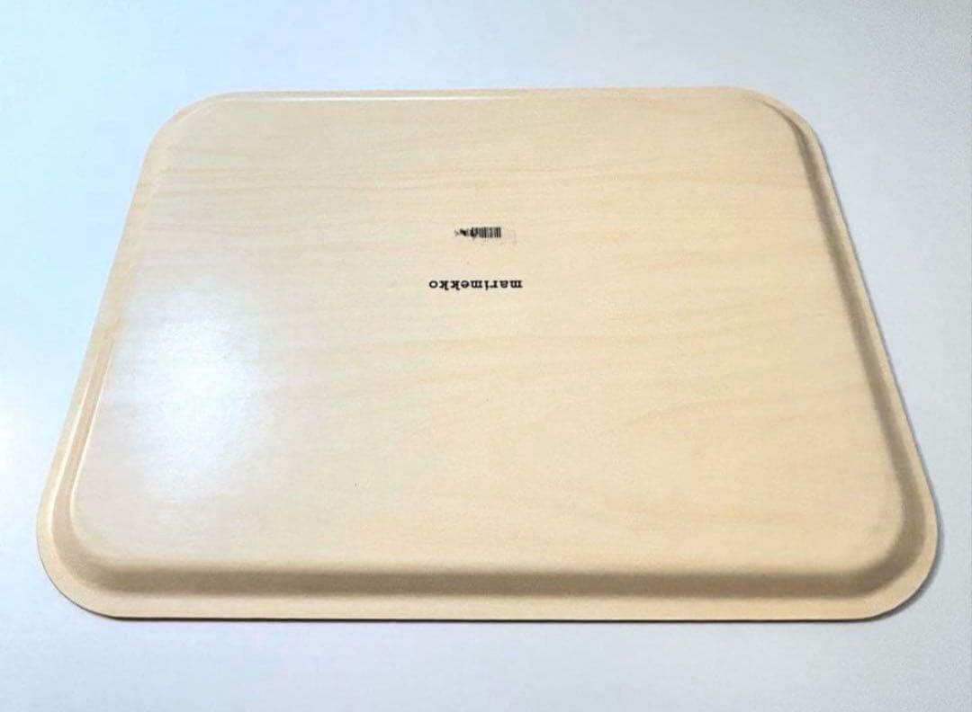 839【特大サイズ43cm x 33cm】廃盤marimekkoトレイ②ウニッコ