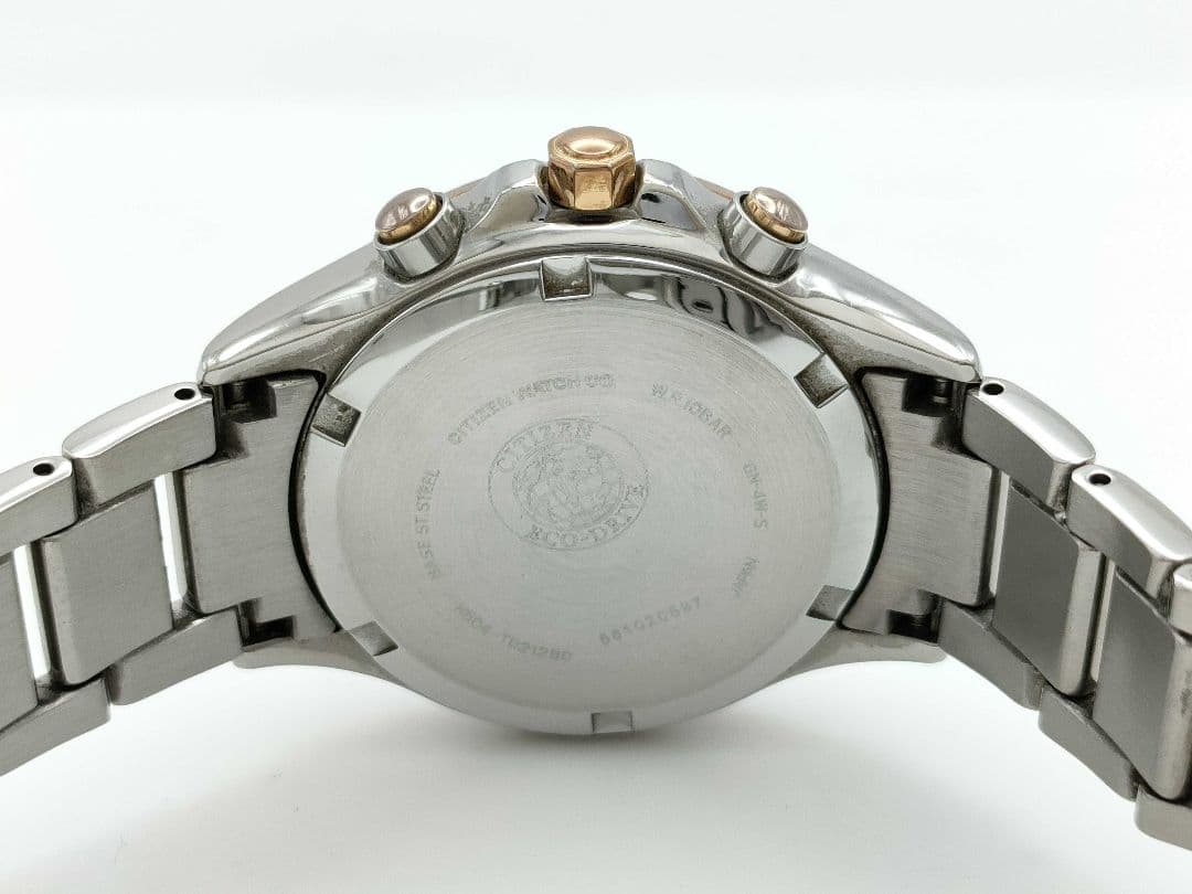 CITIZEN クロノグラフ H504-T021280 XC エコドライブ