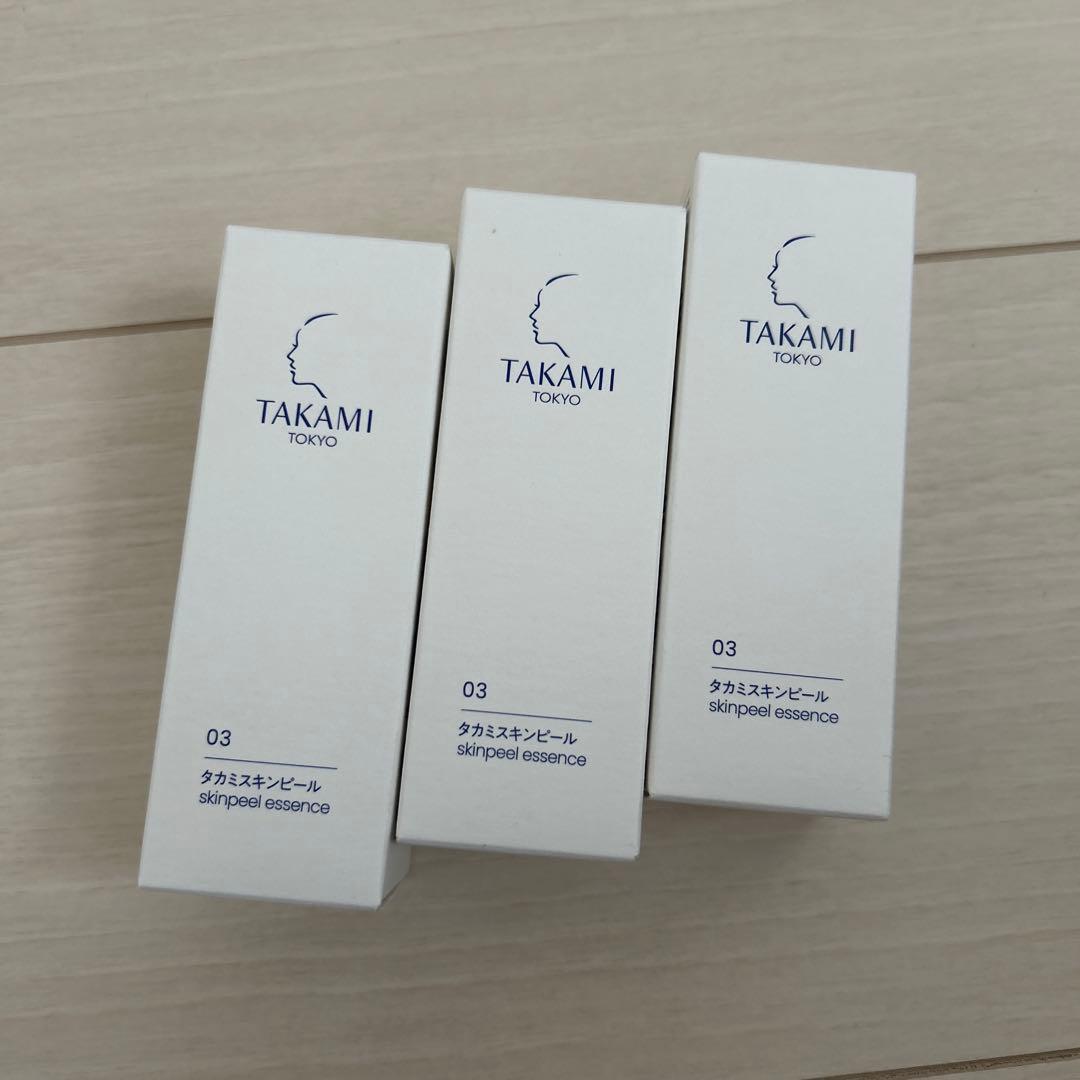 TAKAMI スキンピールエッセンス 30mL 3本セット