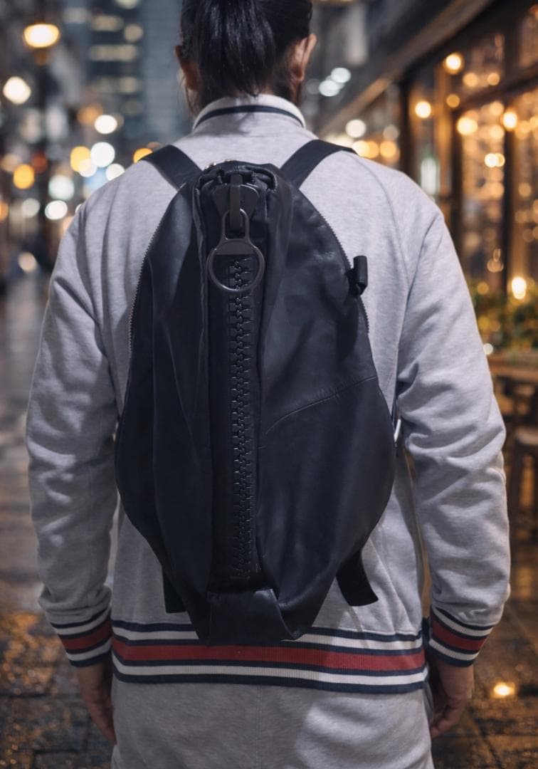 kawa-kawa カワカワ Y2K リュック 本革 牛革 バックパック 日本製