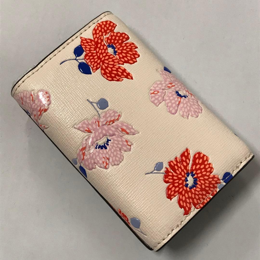 kate spade ケイトスペードキーケース　モーガン　ドッティ　フローラル