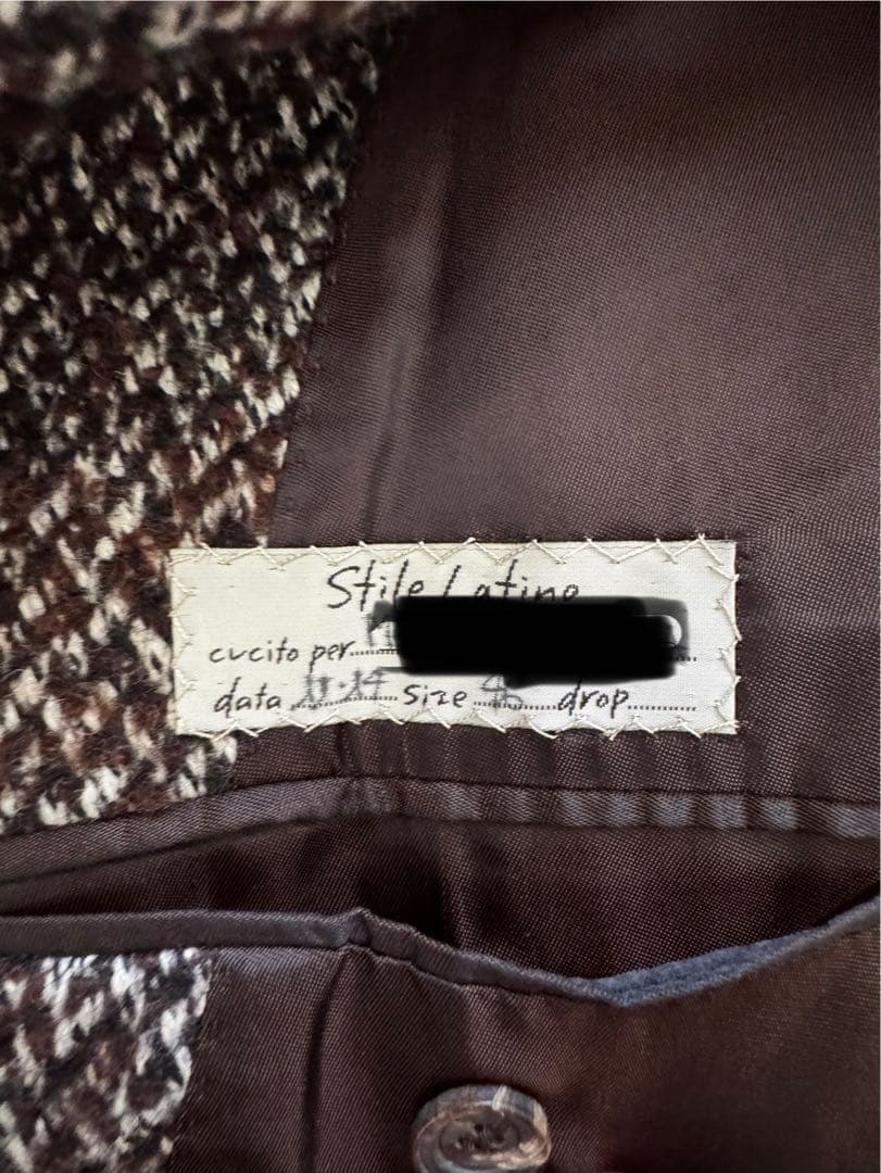 STILE LATINO スティレラティーノ ダブルチェスターコート