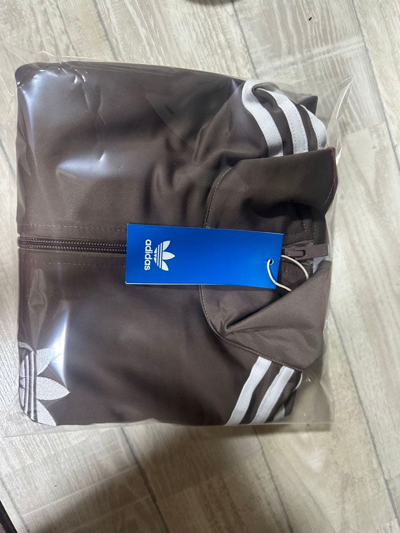 新品S スナイデル×アディダス コラボ　トラックジャケットトップ茶モカブラウン