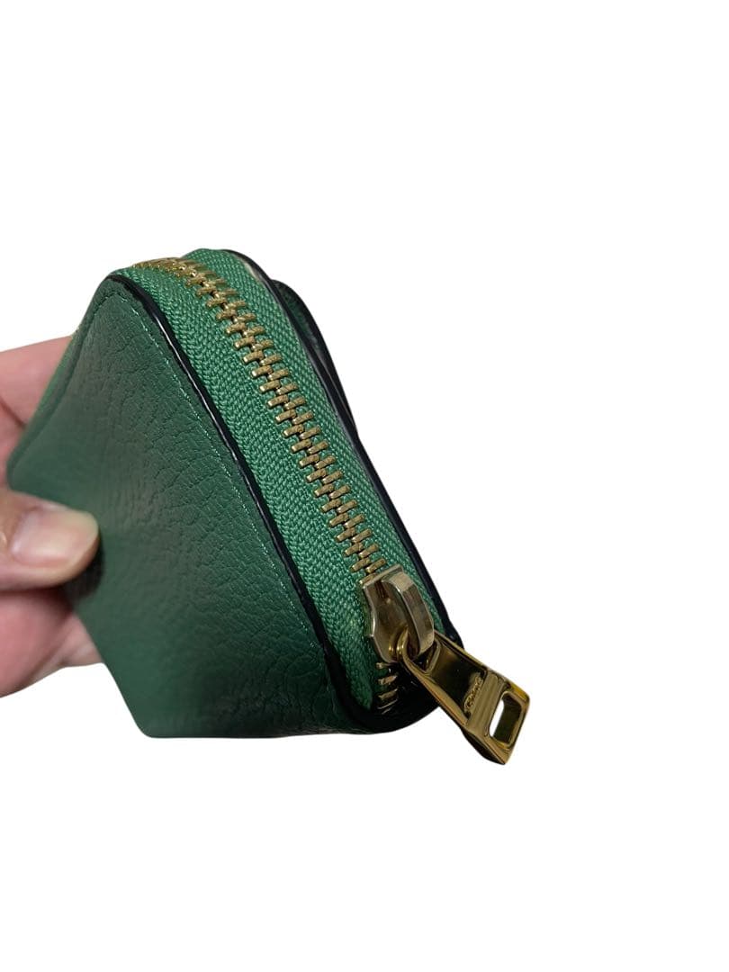 【美品】Chloe クロエ　ドリューミニ財布　グリーン