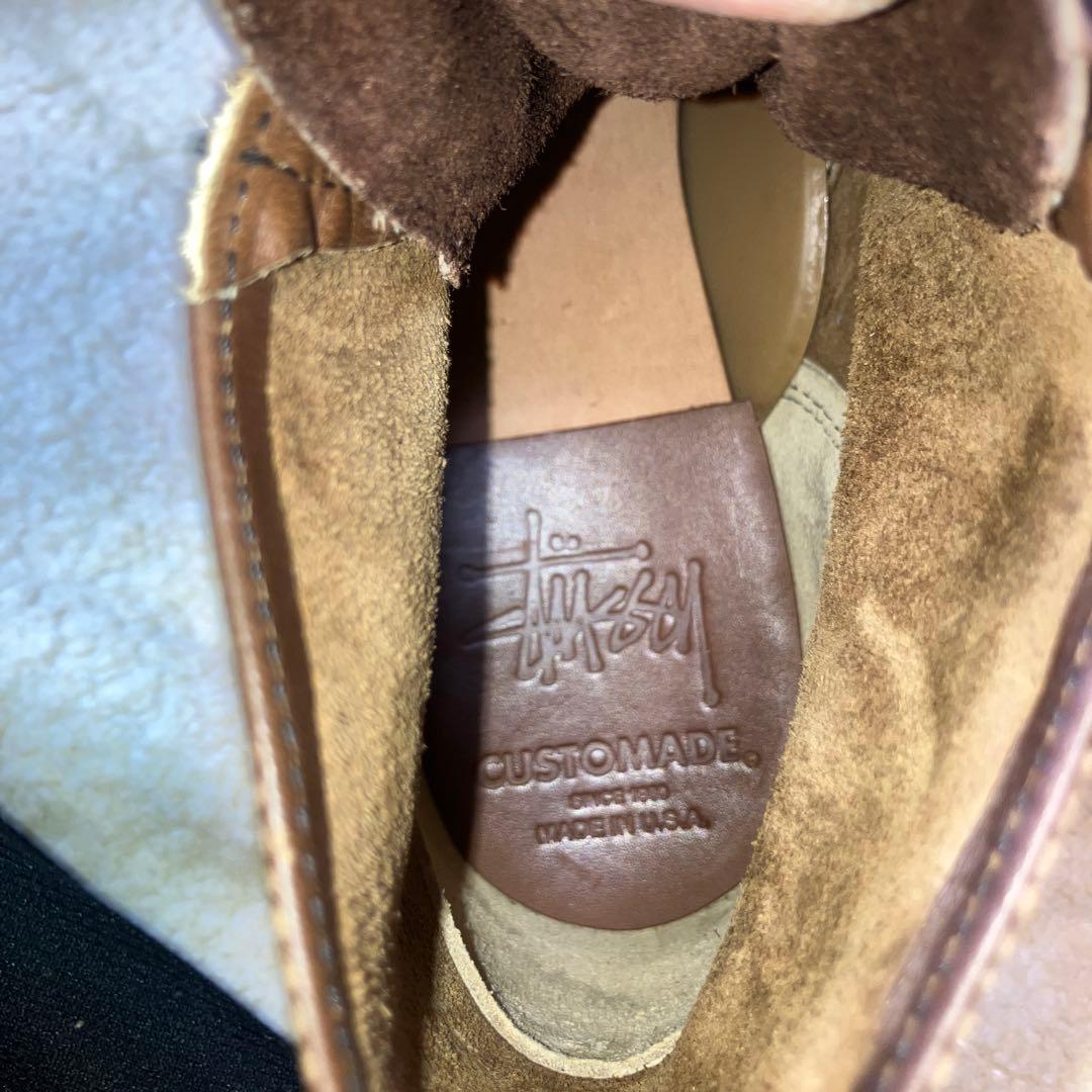 超美品RED WING × Stüssy 60361 27㎝　ダークブラウン
