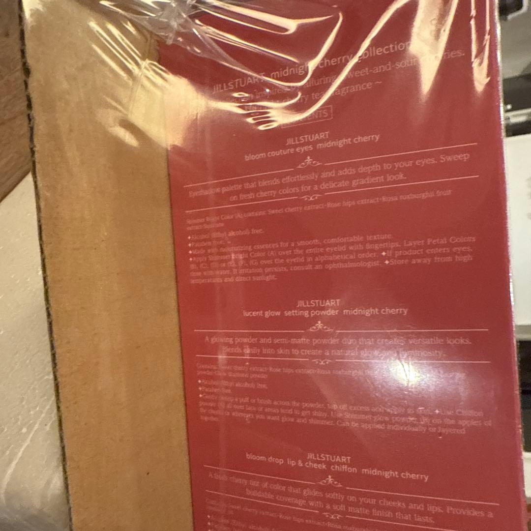 ジルスチュアートJILLSTUARTミッドナイトチェリーコレクション　クリスマス