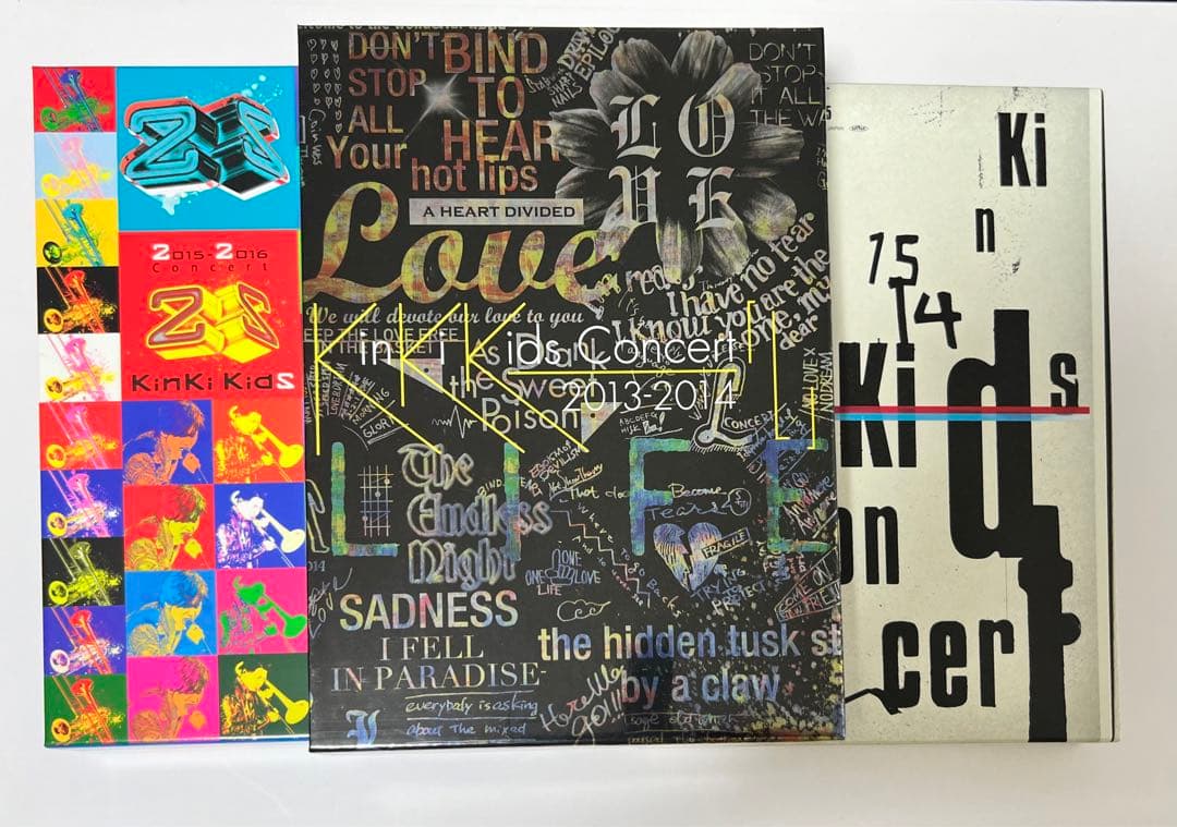 KinKi Kids コンサート 「L」「M」「2S」DVD セット