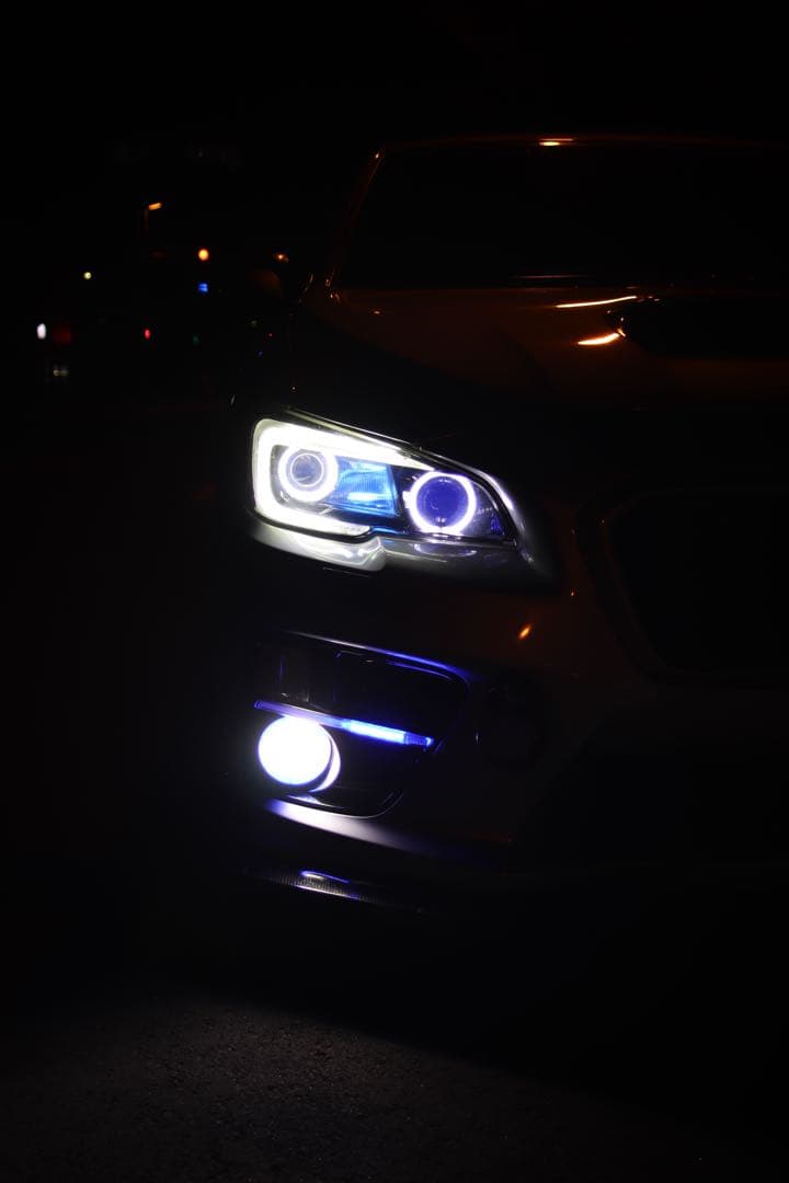 wrx s4 前期　カスタムヘッドライト
