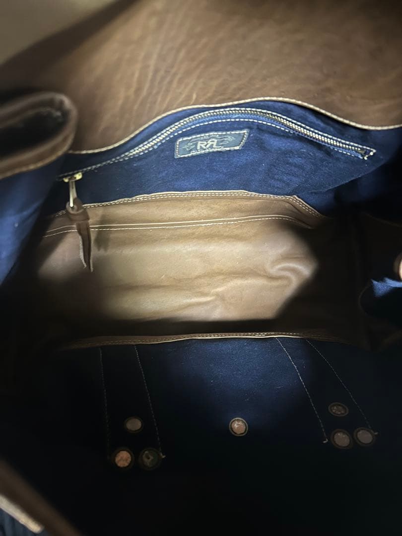 RRLハンドウーブン ボストン バッグ 未使用品 ネイティブ ラルフローレン