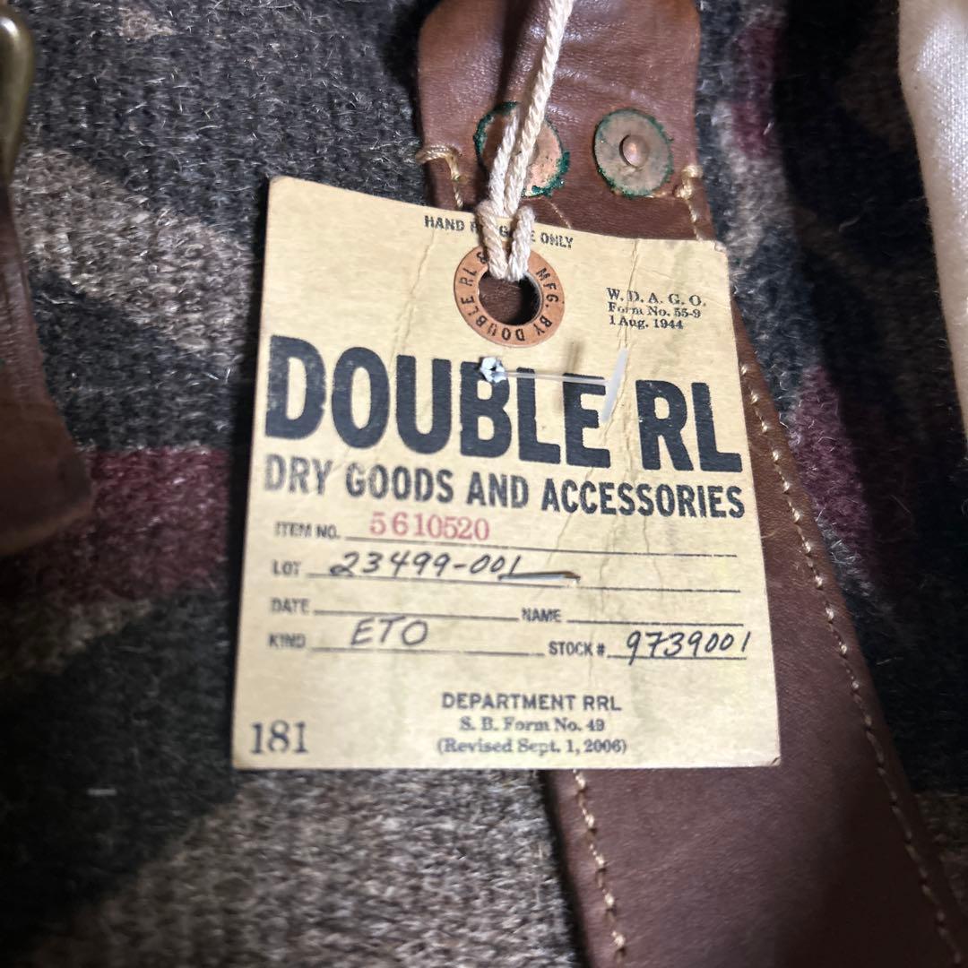 RRLハンドウーブン ボストン バッグ 未使用品 ネイティブ ラルフローレン