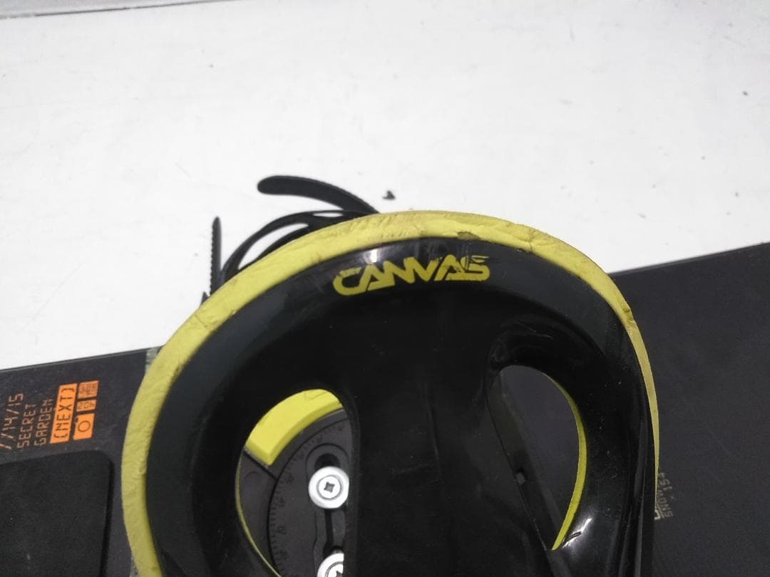 SECRET GARDEN 154cm メンズスノーボード2点セット ビンL △