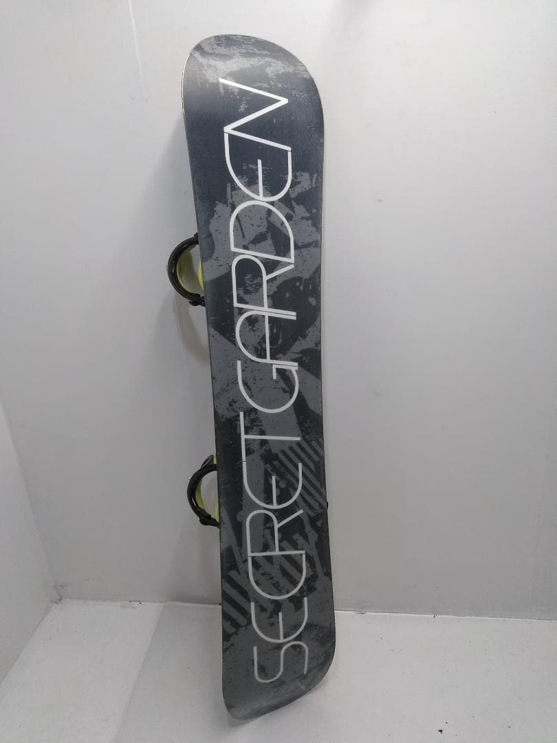 SECRET GARDEN 154cm メンズスノーボード2点セット ビンL △