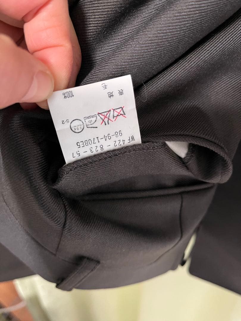 Burberrys グレー ダブルブレストジャケット