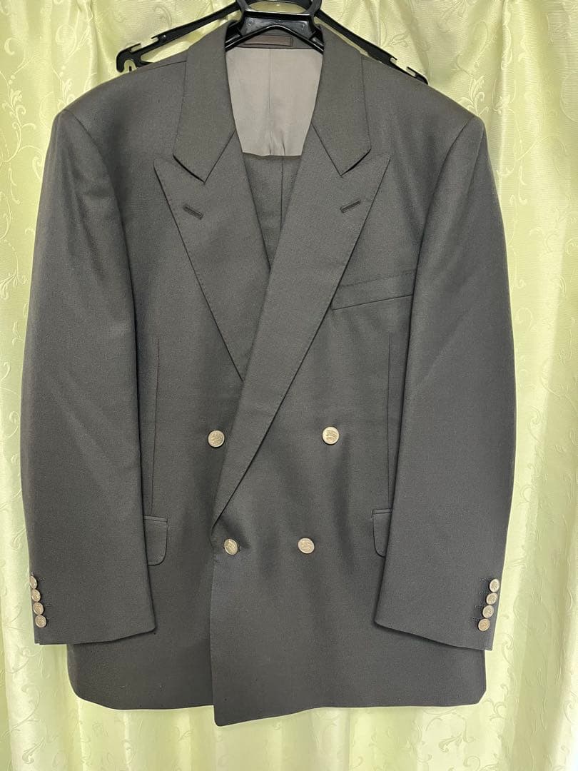 Burberrys グレー ダブルブレストジャケット
