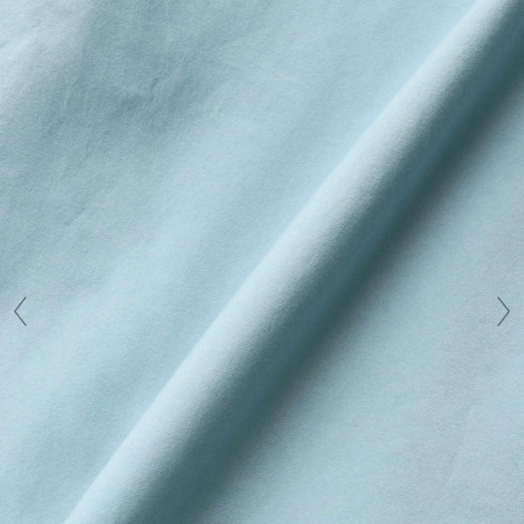 新品　セオリー　トレンチコート　スカイ　ブルー　水色　S theory シルク混