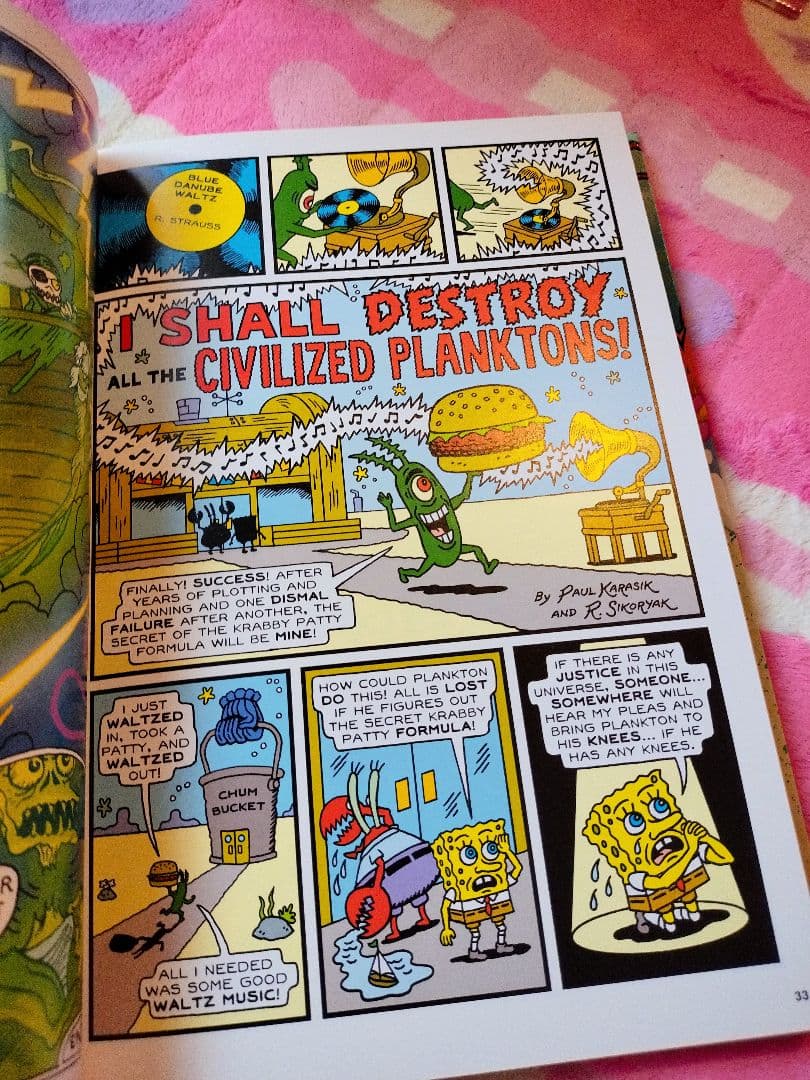 スポンジボブ　漫画　本　洋書　アメコミ　spongebob comics