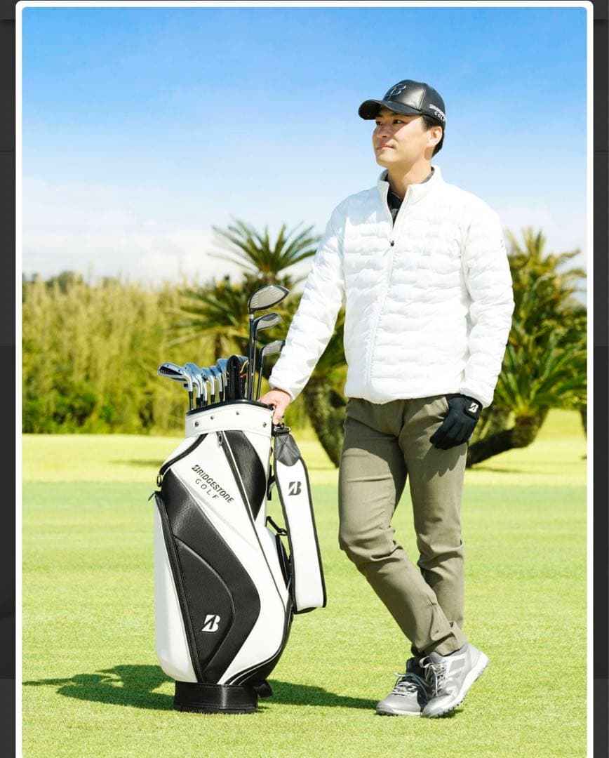 新品未使用品ブリヂストン 長袖中わたブルゾン メンズ Mサイズ