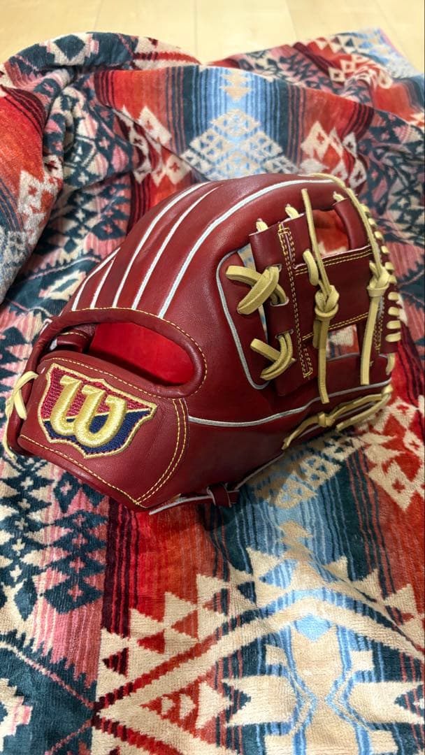 硬式用 WILSON STAFF DUAL 内野手用 86型　ブリック　限定