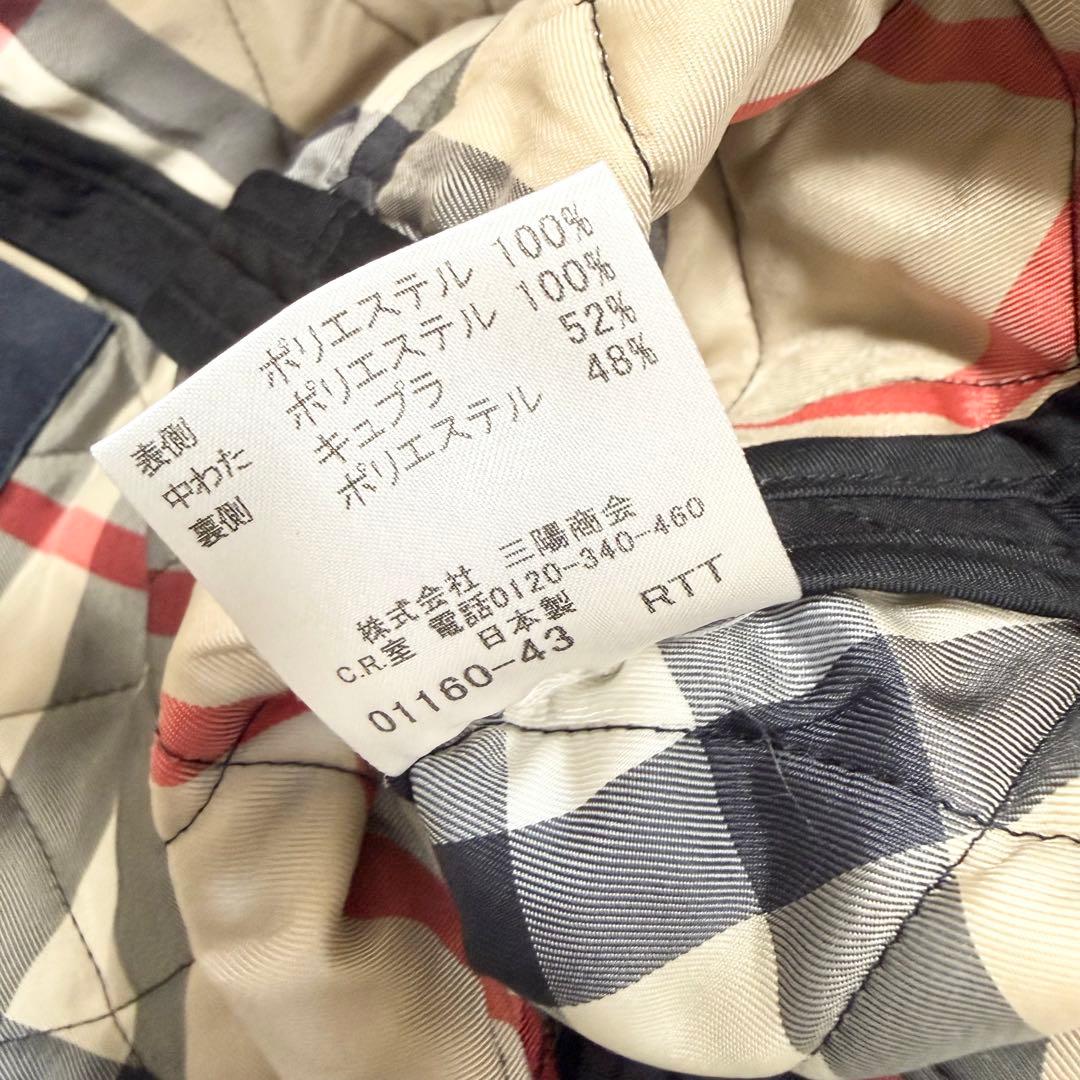 【美品✨】バーバリー ロンドン フード付キルティングコート 9 2way
