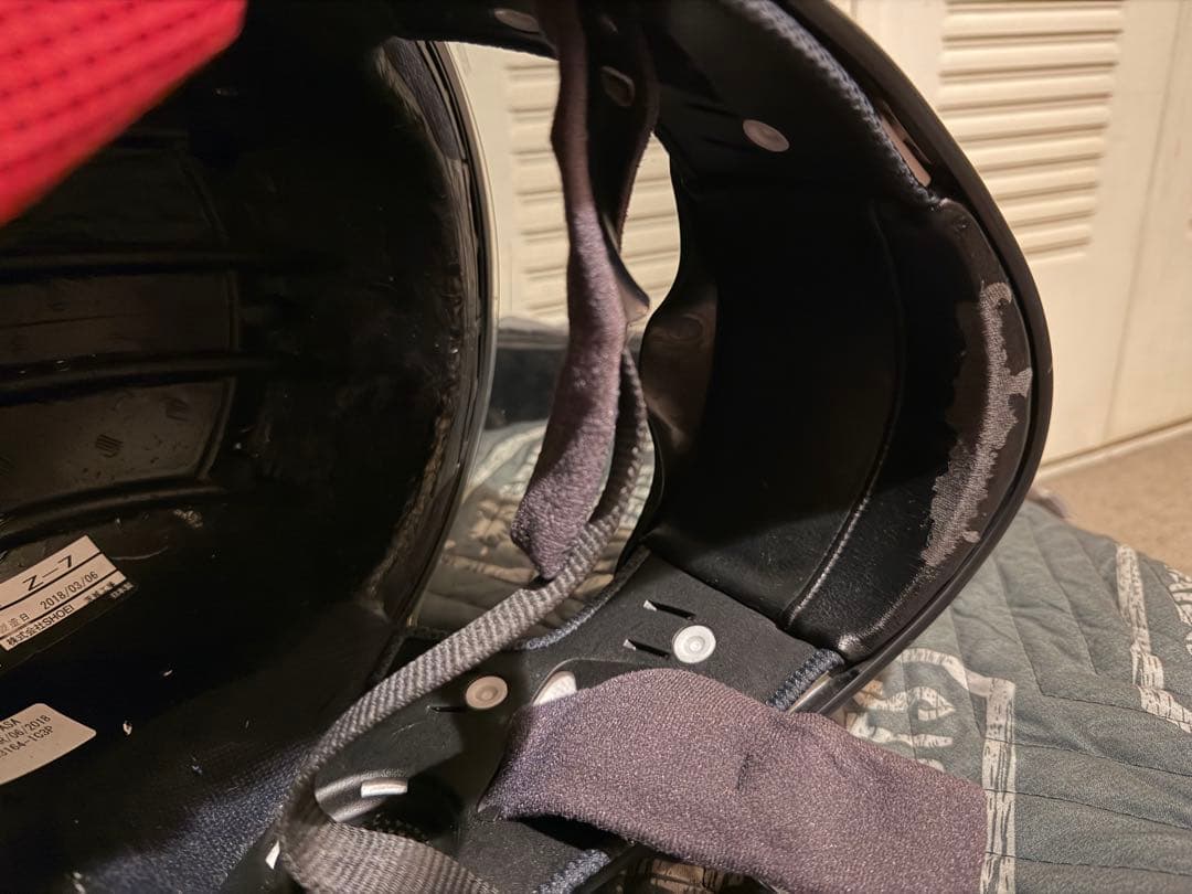 SHOEI Z-7 RUMPUS TC-2 Lサイズ イヤーパッド欠品