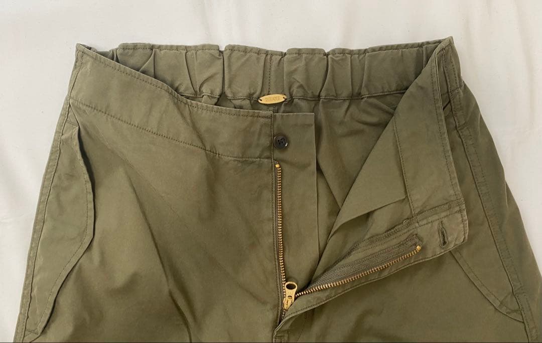 Deuxieme Classe militaryカーゴパンツ サイズ38 カーキ