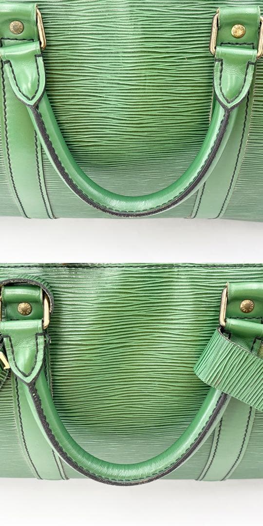 ルイヴィトン M 42964 エピ キーポル50 ボストンバッグ グリーン