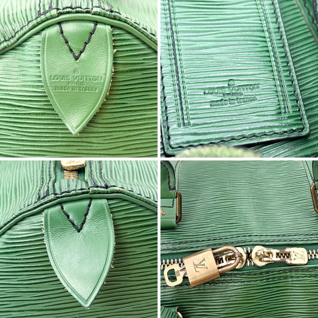 ルイヴィトン M 42964 エピ キーポル50 ボストンバッグ グリーン