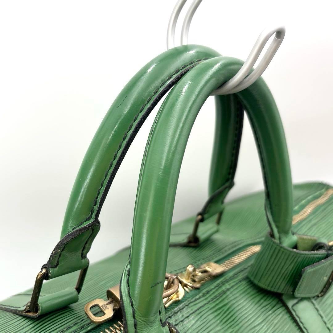 ルイヴィトン M 42964 エピ キーポル50 ボストンバッグ グリーン