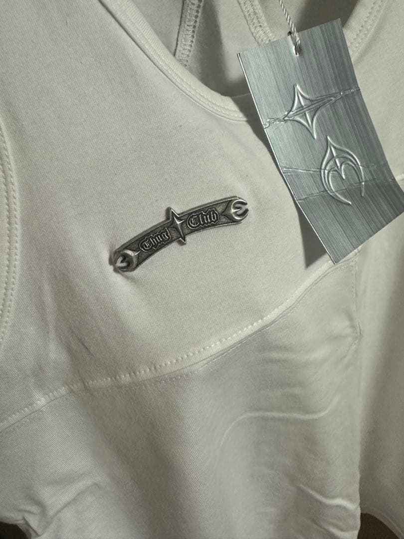 THUG CLUB Tank Top White 2 サグクラブ　タンクトップ