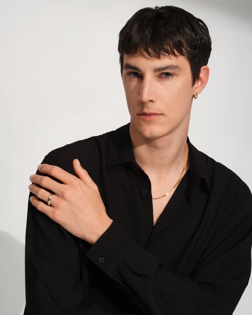 【片耳】TOM WOOD CLASSIC HOOPS SMALL GOLD