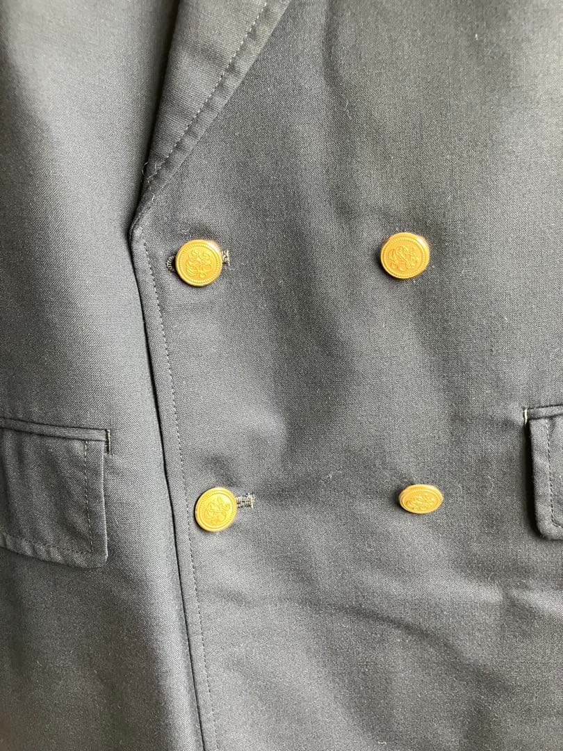 J.PRESS ２代目タグ ダブル 紺ブレ 金ボタン ウール 175