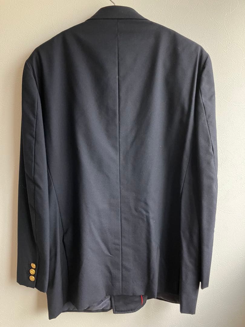 J.PRESS ２代目タグ ダブル 紺ブレ 金ボタン ウール 175