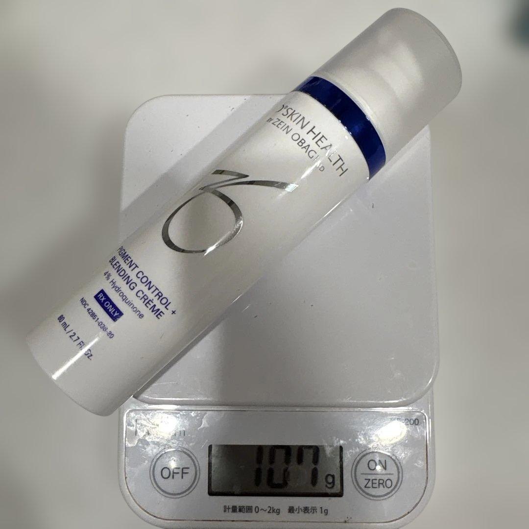 ゼオスキン　ミラミックス　変色あり