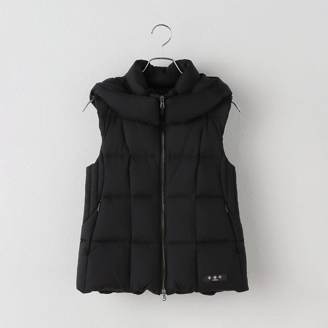 TATRAS タトラス ZALAGA ザラガ ダウンベスト ブラック ファーLL