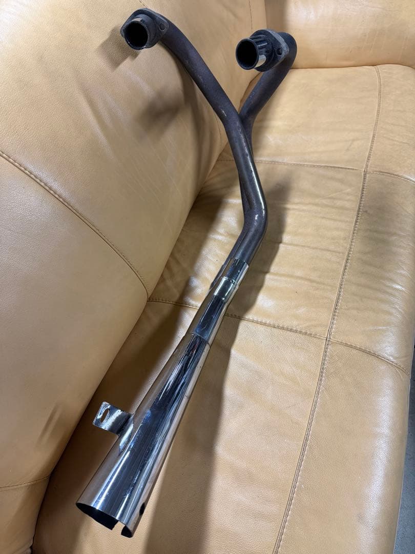 CB250T CB400Tバブ　メガホンマフラー